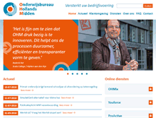 Tablet Screenshot of ohm.nl