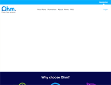 Tablet Screenshot of ohm.sg